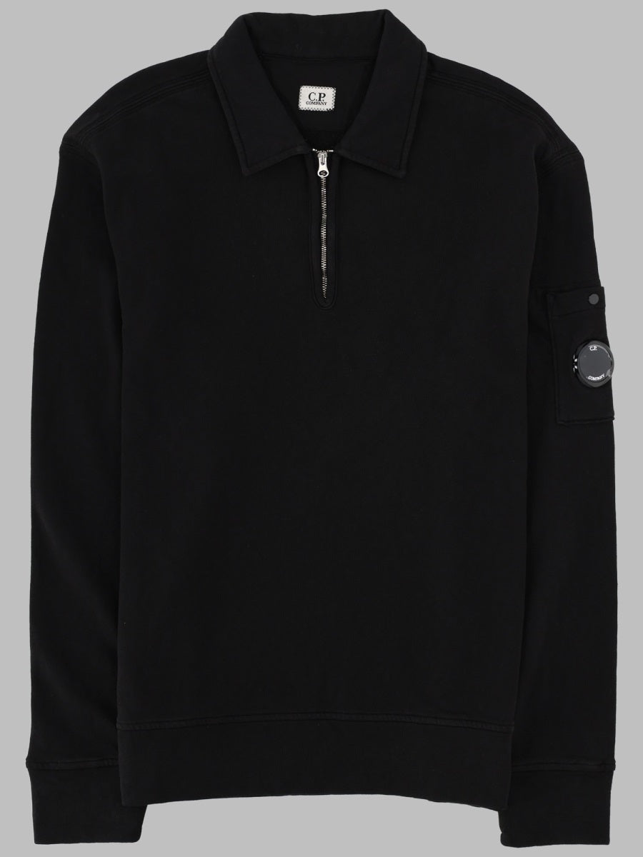 C.P. Company Felpa Con Colletto Polo E Zip