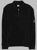 C.P. Company Felpa Con Colletto Polo E Zip