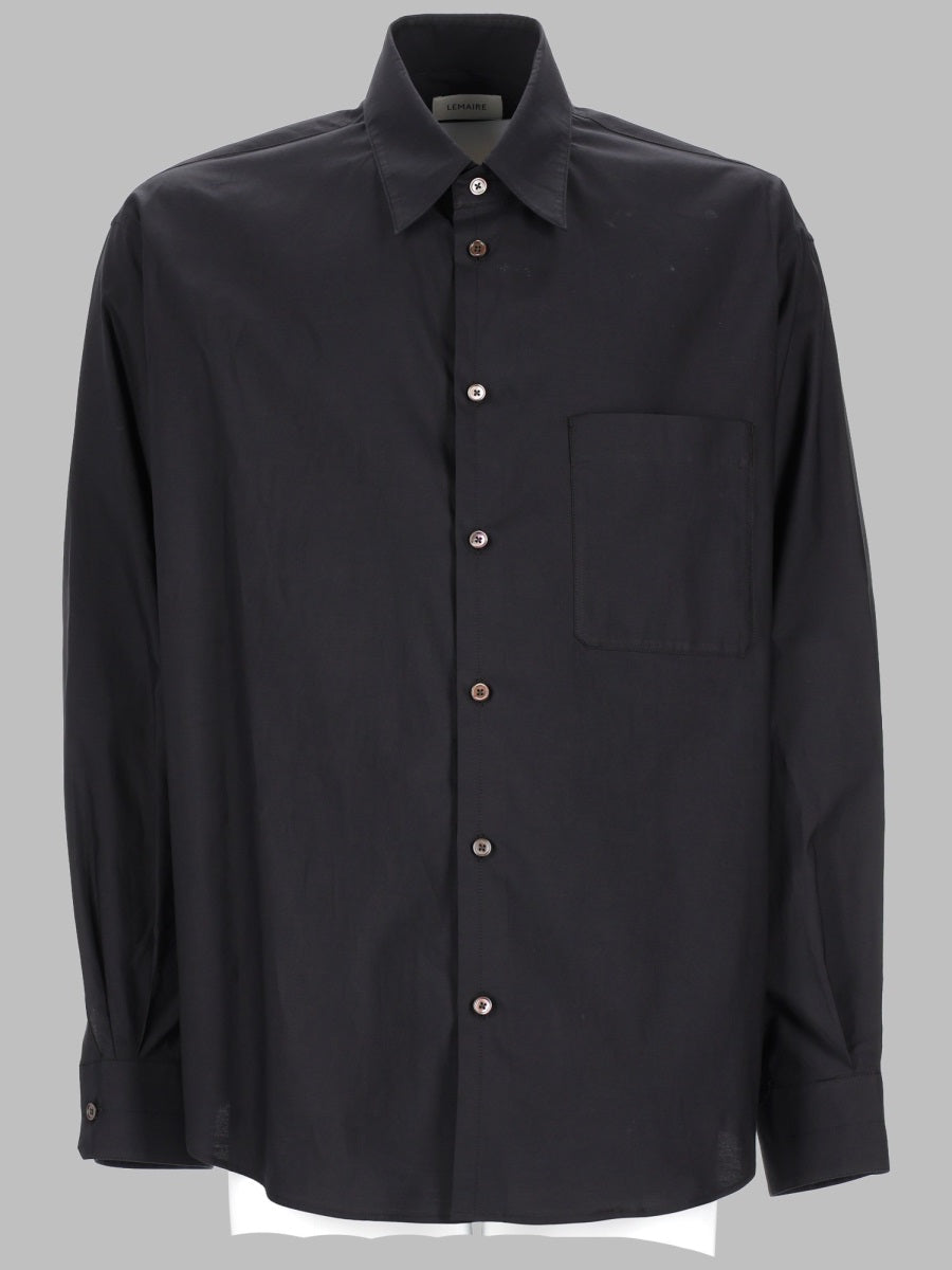 Lemaire Camicia In Cotone Misto Seta
