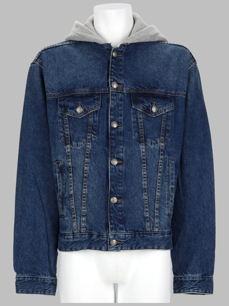 Palm Angels Giacca In Denim Di Cotone