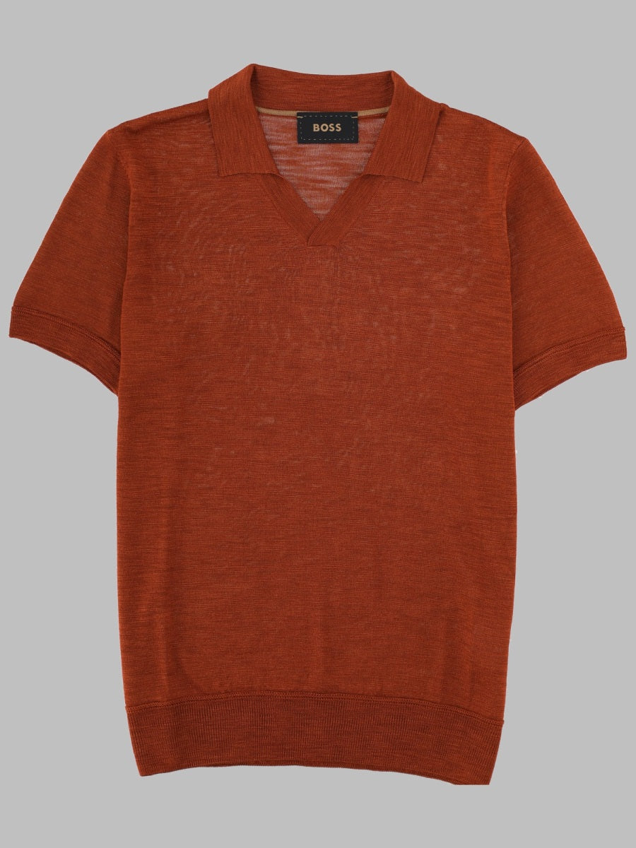 Boss Camel Polo " Naden" In Seta