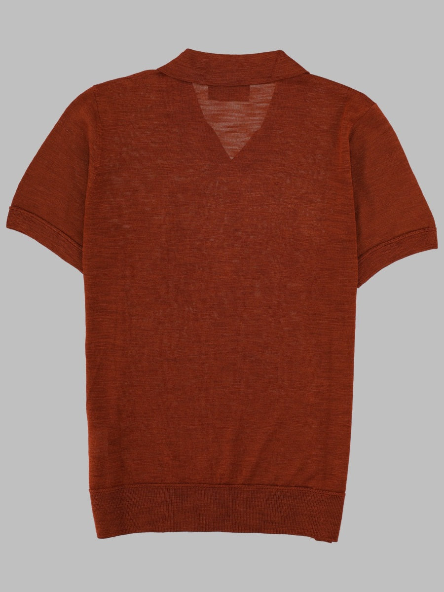 Boss Camel Polo " Naden" In Seta