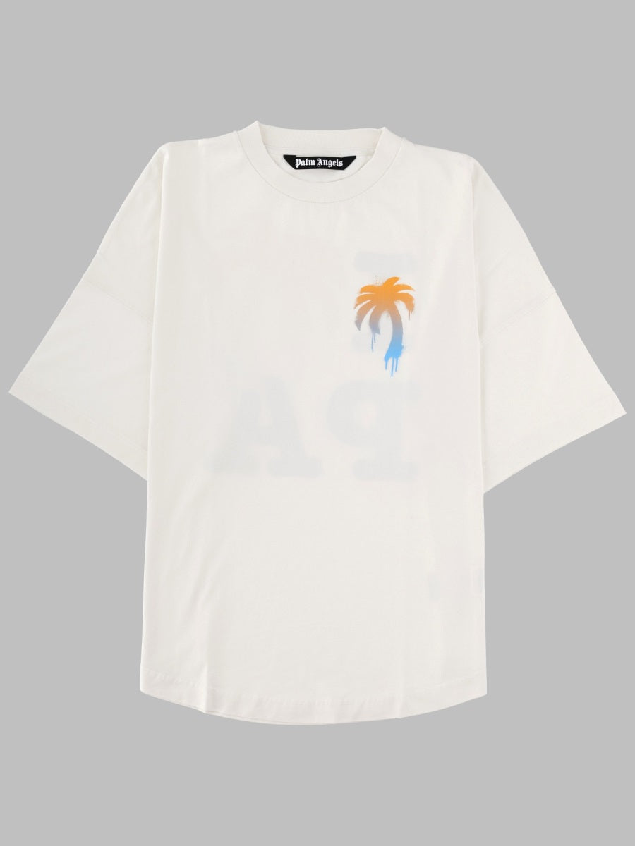 Palm Angels T Shirt In Cotone