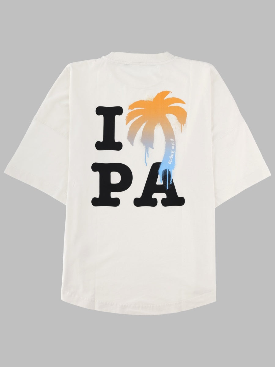 Palm Angels T Shirt In Cotone