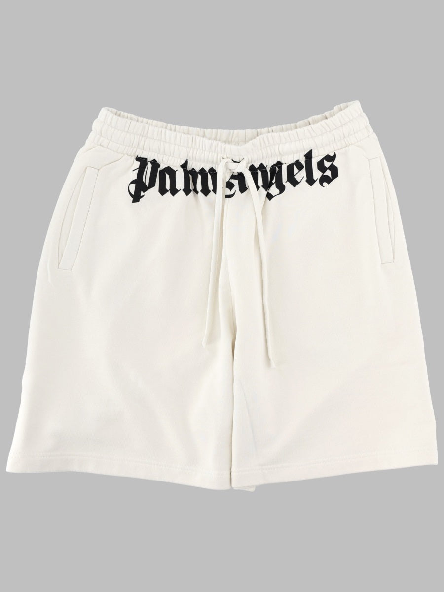 Palm Angels Shorts Con Logo