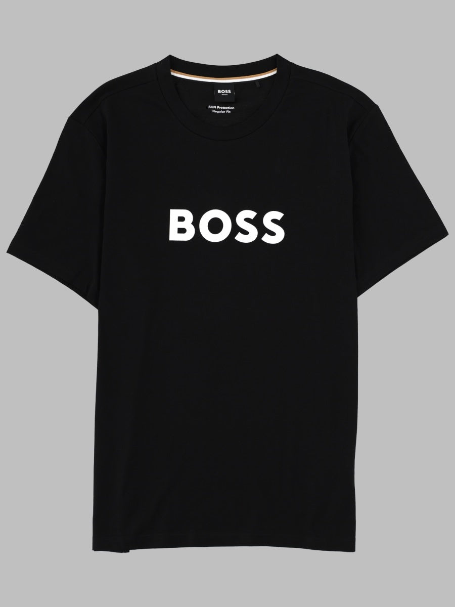 Boss T Shirt Con Stampa Logo
