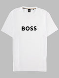 Boss T Shirt Con Stampa Logo
