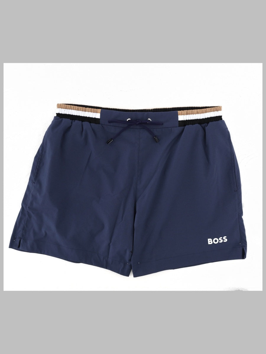Boss Costume Da Bagno Con Logo