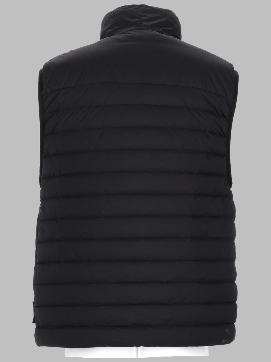 Stone Island Gilet In Piuma "Seamless Tunnel" In Nylon