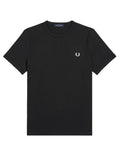 Fred Perry T Shirt "Ringer" Con Logo
