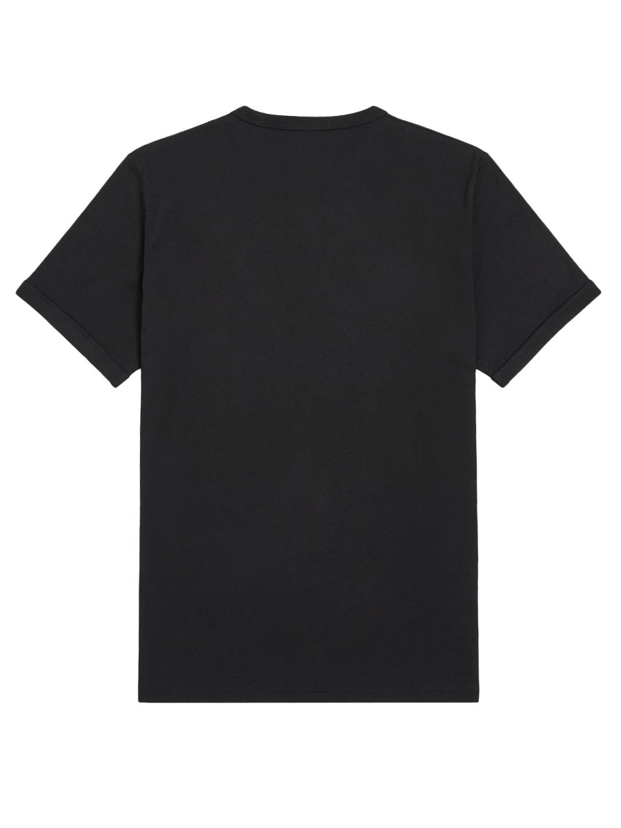 Fred Perry T Shirt "Ringer" Con Logo