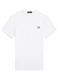 Fred Perry T Shirt "Ringer" Con Logo
