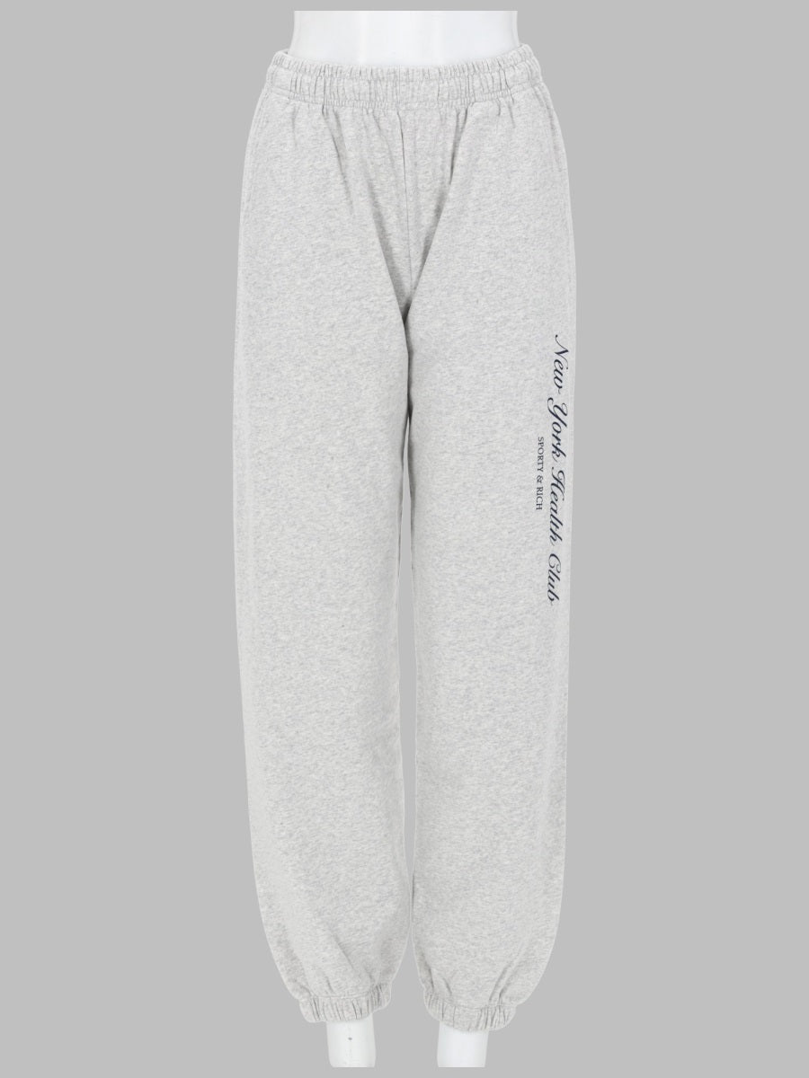 Sporty&Rich Pantalone Sportivo "Ny Health Club"