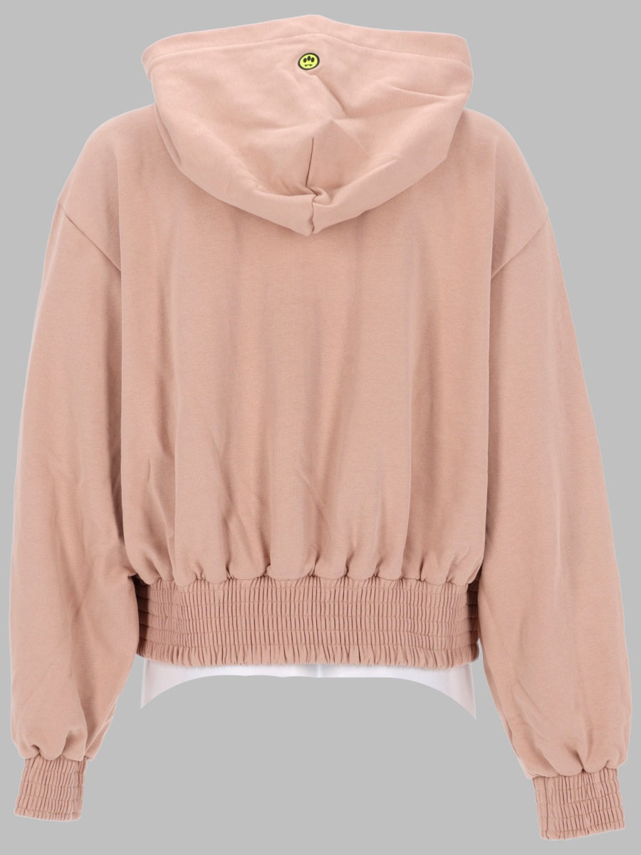 Barrow Felpa Con Zip E Cappuccio