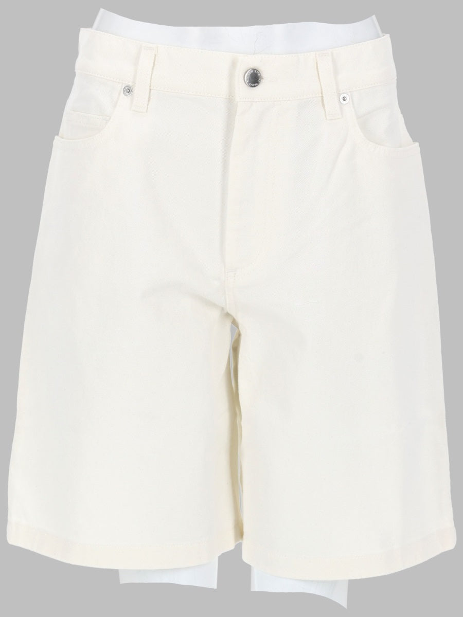 Maison Kitsuné Shorts In Denim