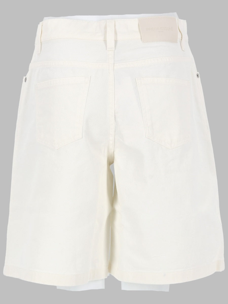 Maison Kitsuné Shorts In Denim