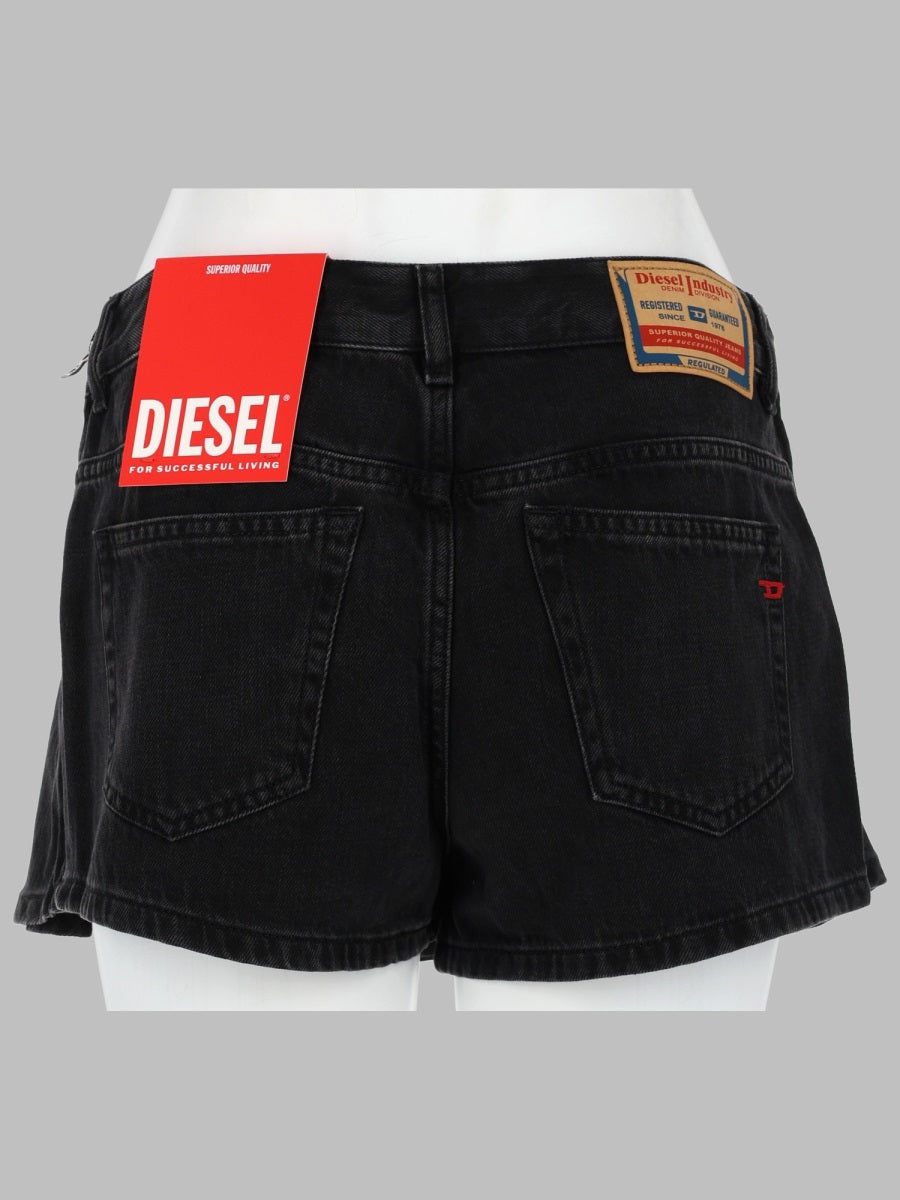 Diesel Skort A Pieghe In Denim