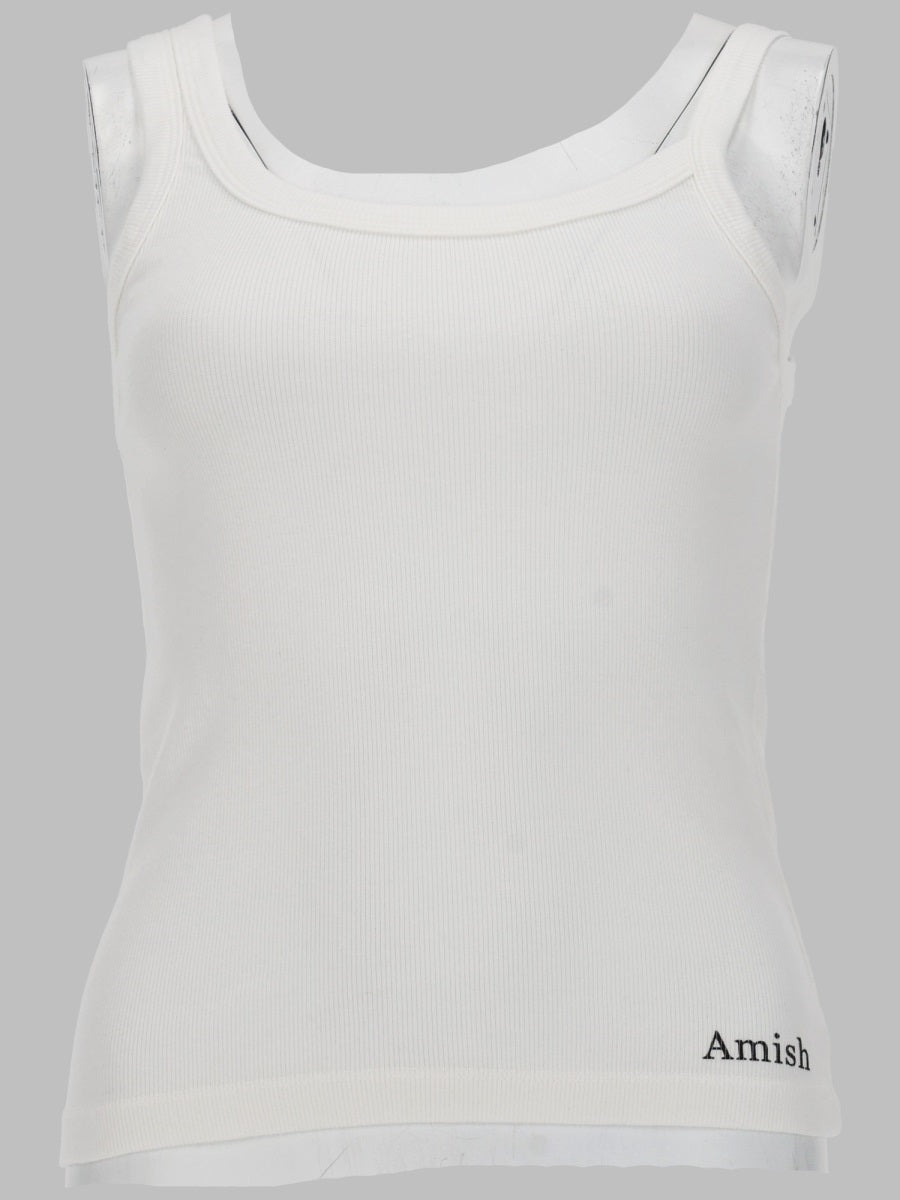 Amish Top "Asymmetric" Con Micro Logo