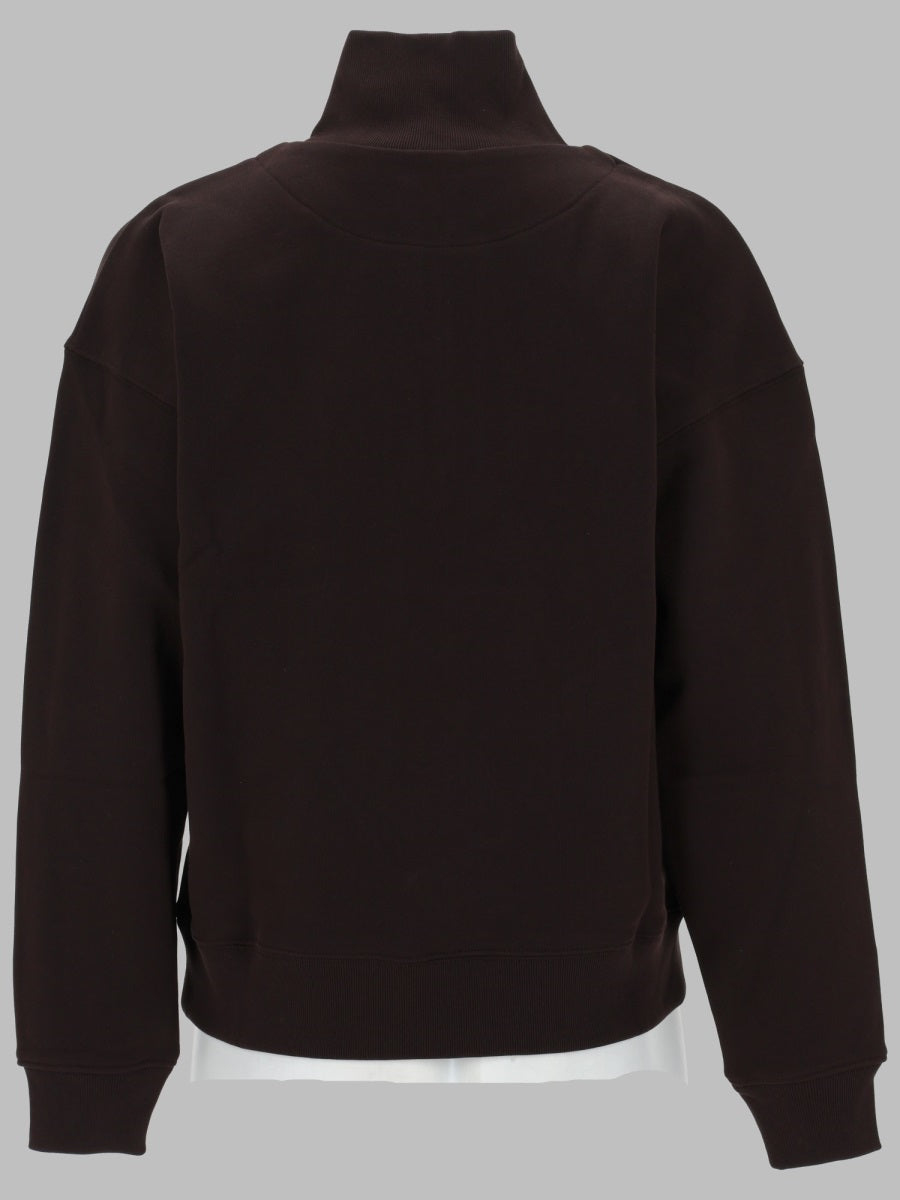 Maison Kitsuné Felpa Con Zip "Baby Fox"