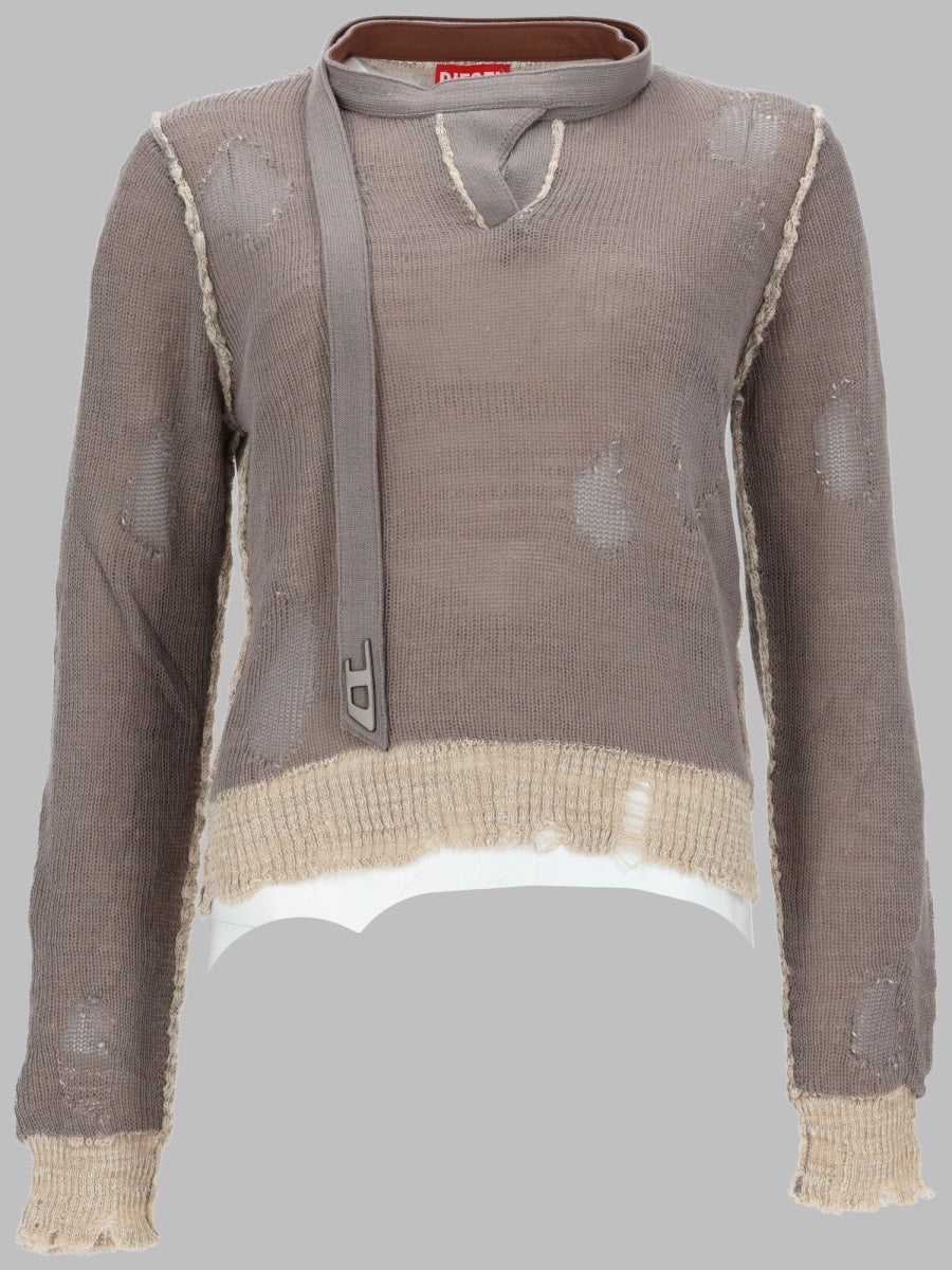 Diesel Maglia Sfrangiata " Dracarina"