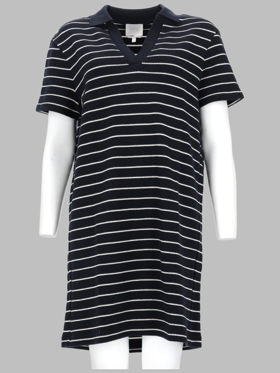 A.P.C. Abito Polo A Righe