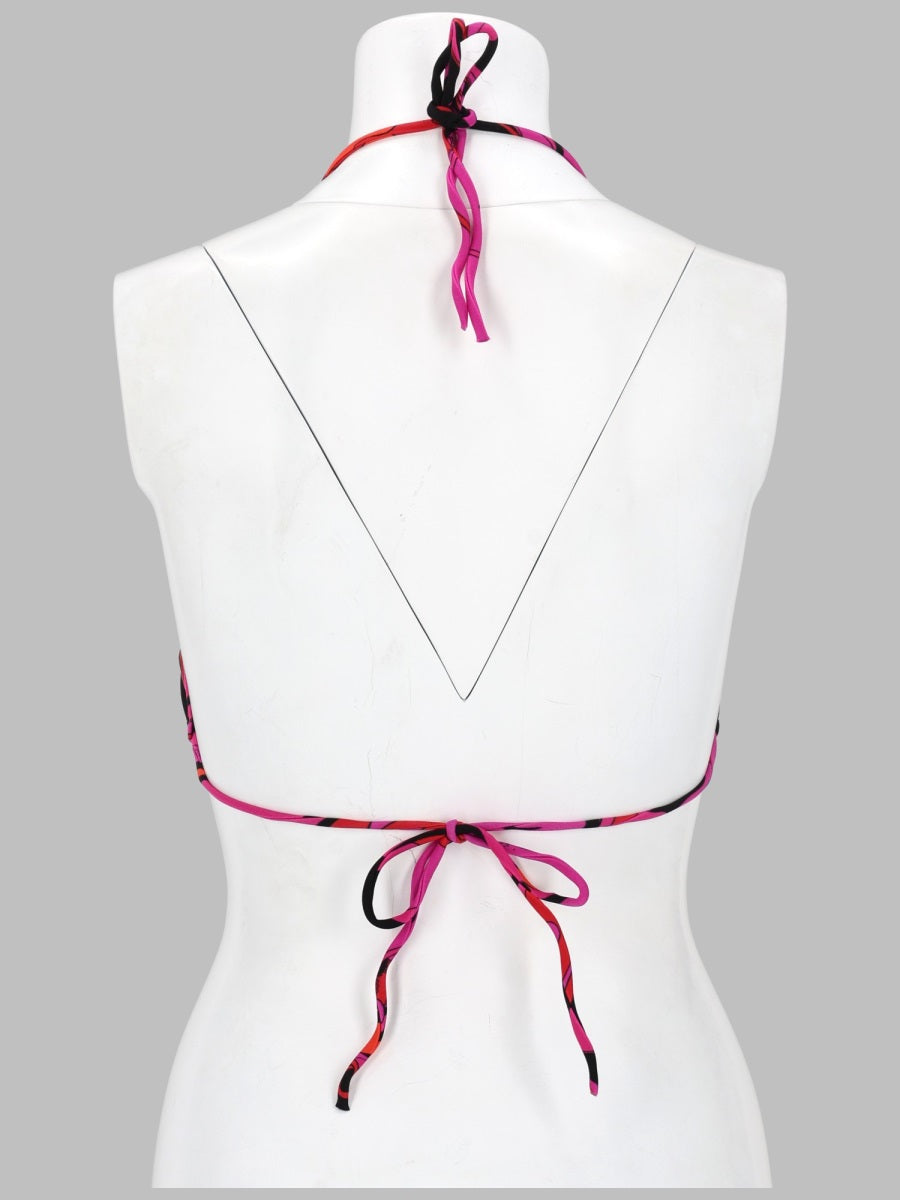 Pucci Top Bikini Con Stampa