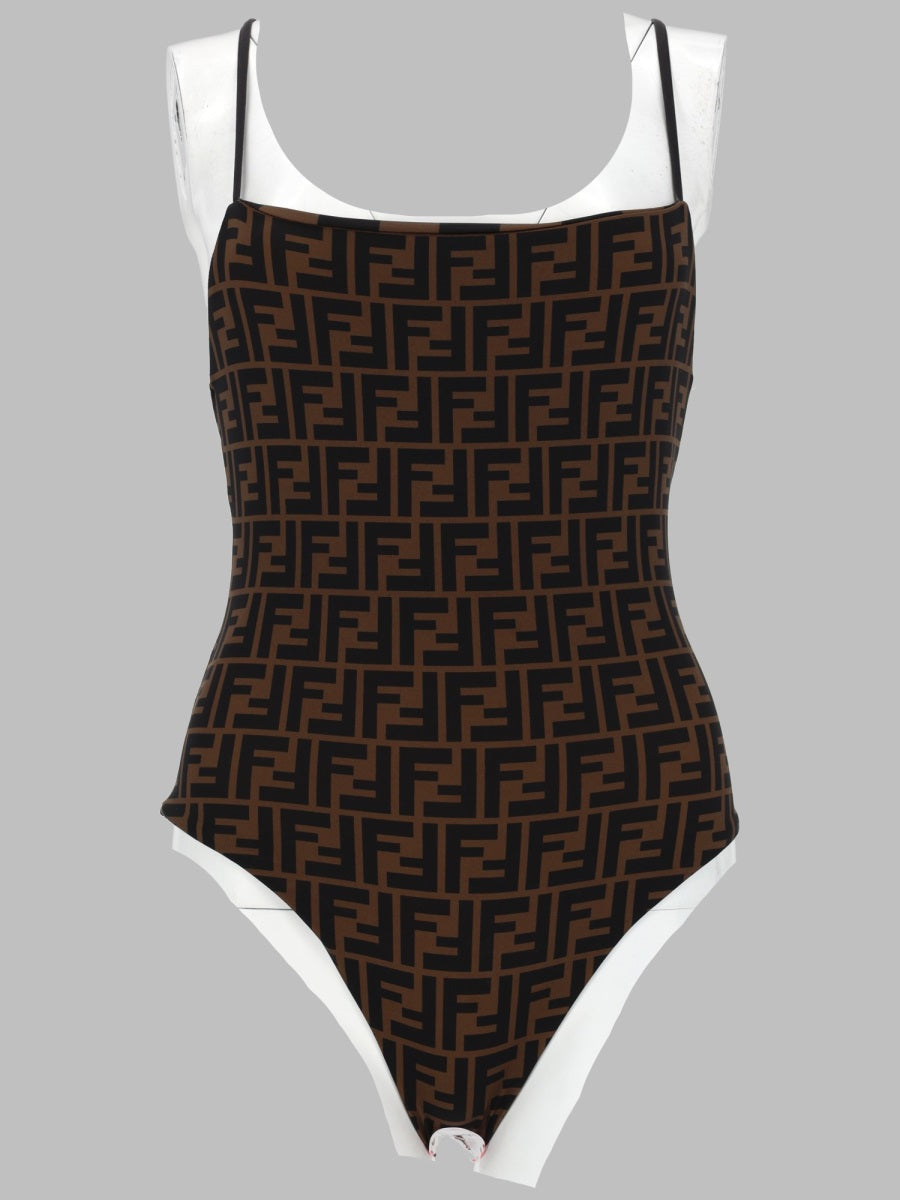 Fendi Costume Da Bagno Intero Reversibile