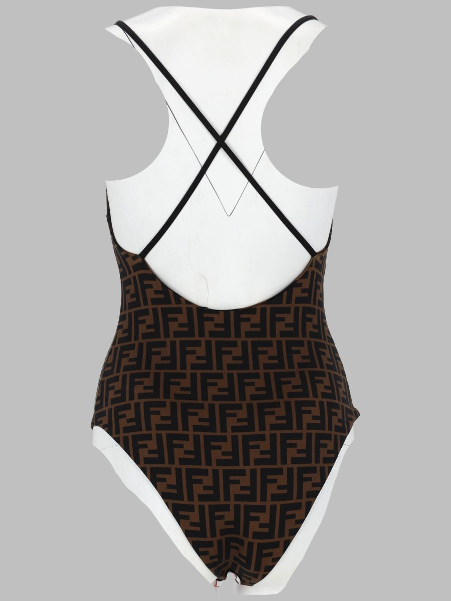 Fendi Costume Da Bagno Intero Reversibile