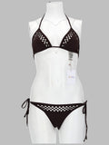 The Attico Bikini "Il Primo Bagno" In Lycra Traforata