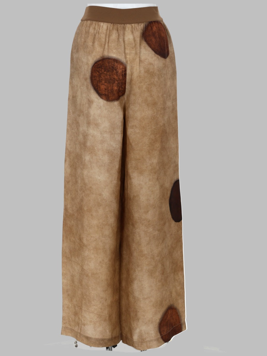 Uma Wang Pantalone Con Macro Pois