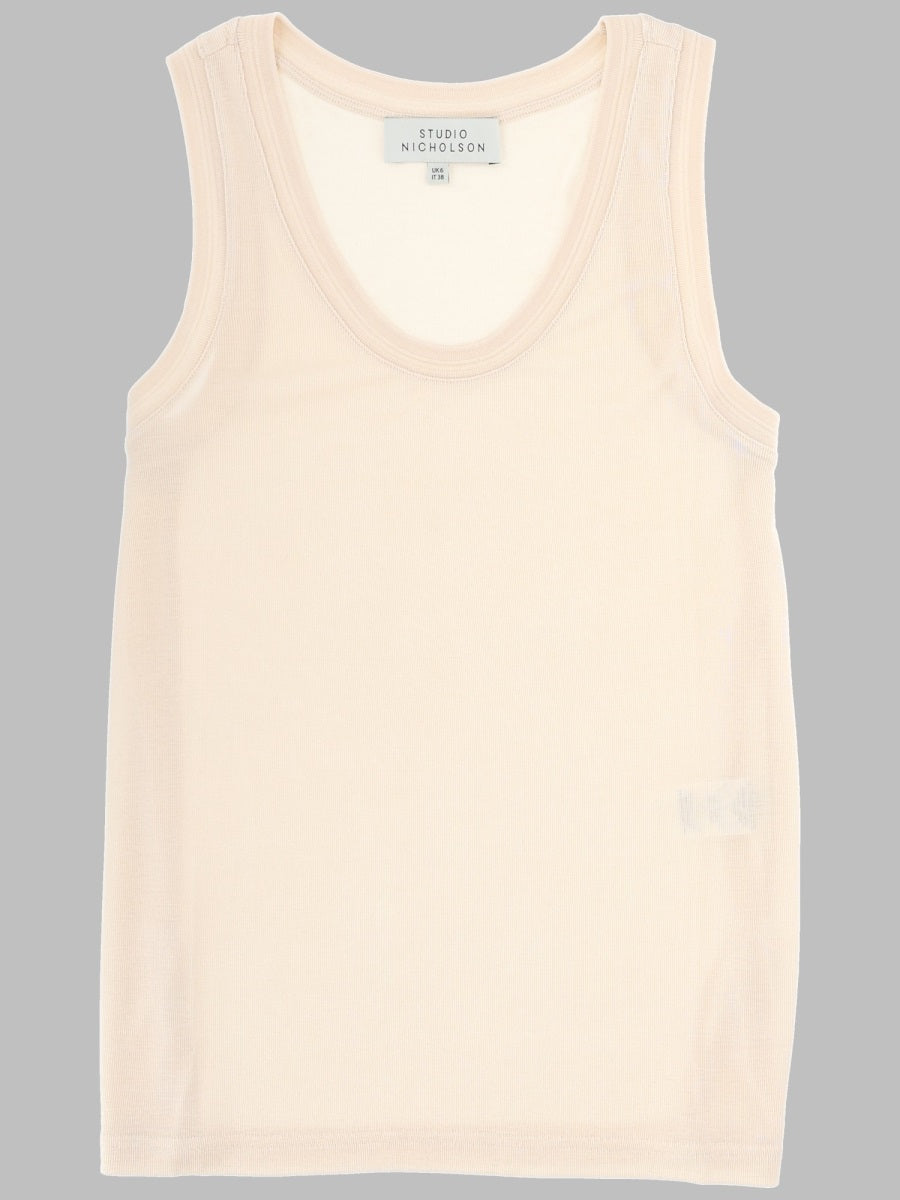 Studio Nicholson Tank Top In Lyocell