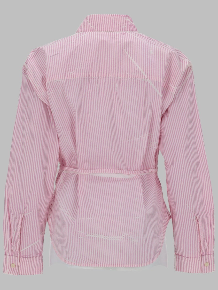 Diesel Camicia In Popeline Avvolgente