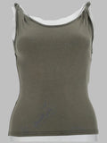 Diesel Tank Top Con Spalline Arrotolate