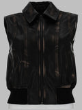 Diesel Gilet Bomber Con Effetto Distressed