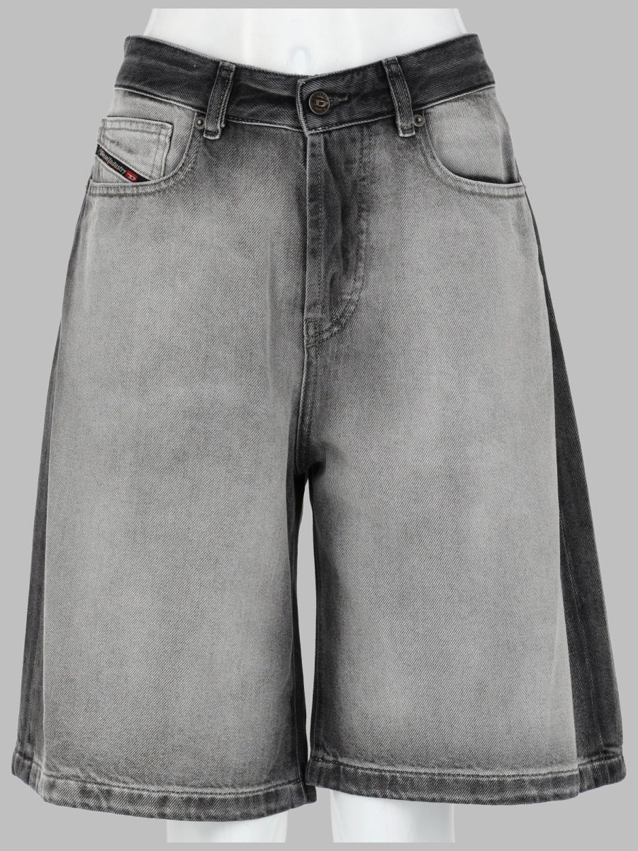Diesel Shorts In Denim "Skeleton"