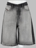 Diesel Shorts In Denim "Skeleton"