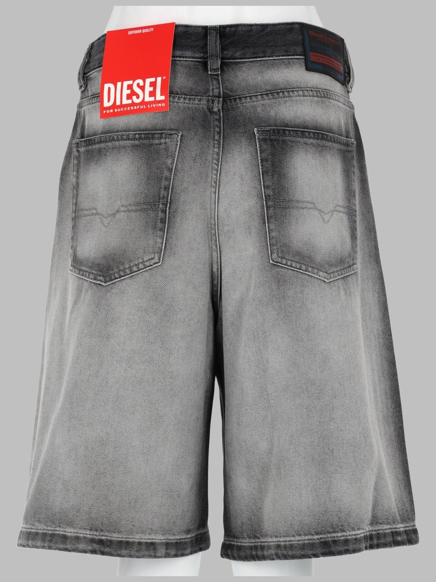Diesel Shorts In Denim "Skeleton"