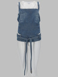 Diesel Top "De Sayra" In Denim