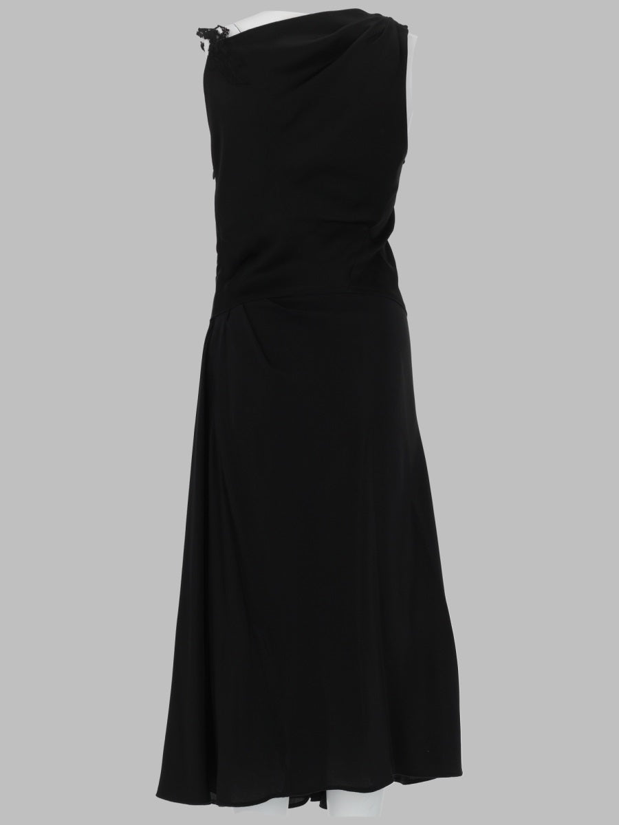 Victoria Beckham Abito Con Inserti In Pizzo