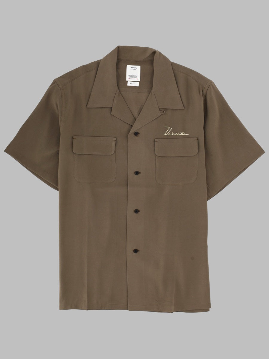 Visvim Camicia A Manica Corta Con Logo