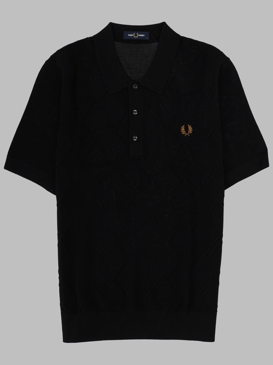 Fred Perry Polo In Maglia Con Logo