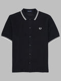 Fred Perry Polo Con Bottoni E Logo