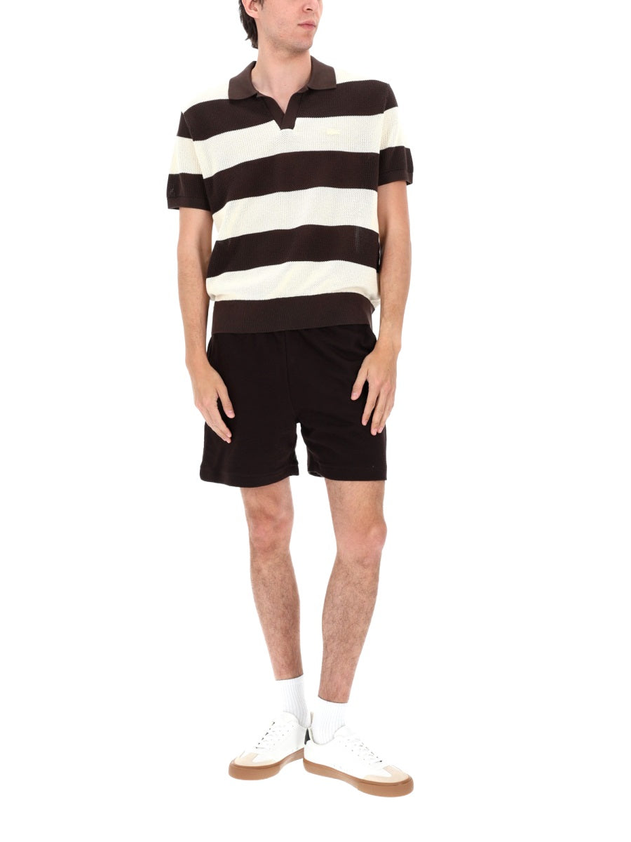 Lacoste Maglia Con Collo A Polo