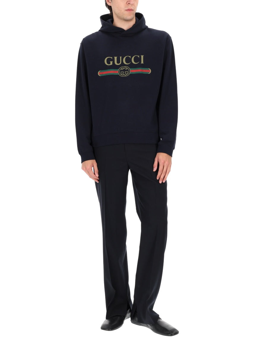 Gucci Felpa Con Logo