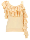Dries Van Noten Top Con Ruches