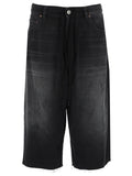Mm6 Maison Margiela Shorts In Denim Di Cotone