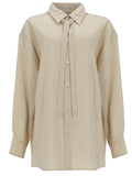 Lemaire Camicia Lunga Con Cravatta