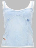 Diesel Top "T Ony" In Denim