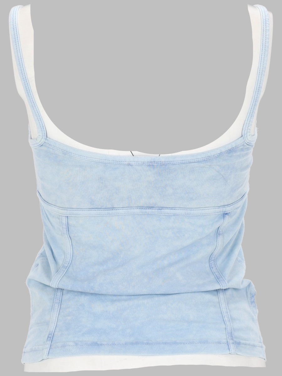 Diesel Top "T Ony" In Denim