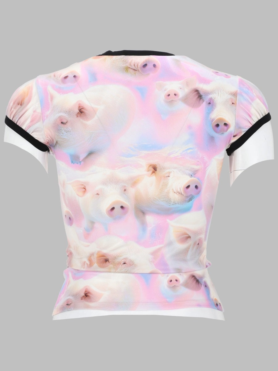 Diesel T Shirt Con Stampa